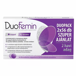 DUOFEMIN ÉTREND-KIEGÉSZÍTŐ TABLETTA DUO - 56+56